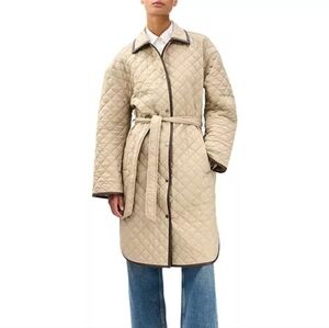 NWT Rag & Bone Tan Kelly Quilted Jacket